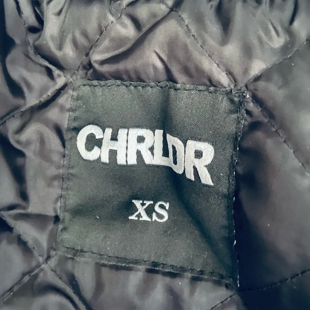 CHRLDR “Take me with you” Blue Bomber Jacket w/ Patches - XS
